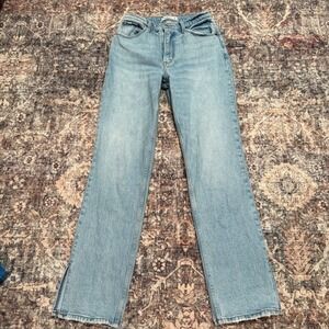 Abercrombie Fitch The 90s Straight Ultra High Rise Jeans Curve Love Size 28 / 6